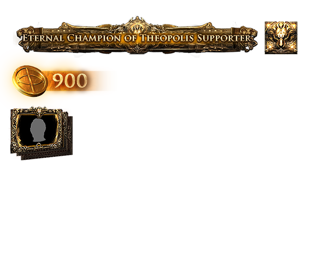 Eternal Champion of Theopolis Supporter Pack