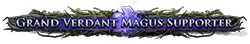 Grand Verdant Magus Supporter