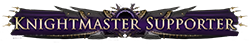 Knightmaster Supporter Knightmaster Supporter
