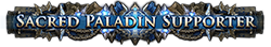 Sacred Paladin Supporter