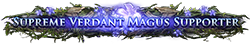 Supreme Verdant Magus Supporter