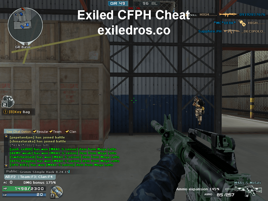 Exiled CFPH – Download Crossfire PH Cheat Update 2021